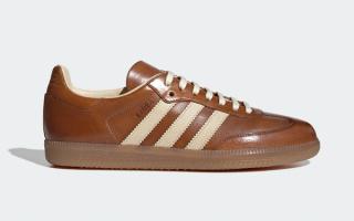 The Adidas Samba "Made in Italy" Returns in Premium Tan Leather