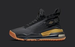 Available Now // The Jordan Protro Max 720 Gears up in Black, Gum and Gold