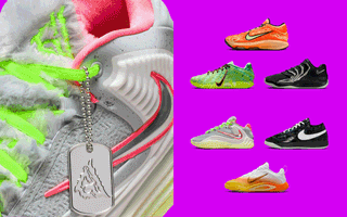 Five pairs from the Nike Basketball Halloween 2025 Collection.