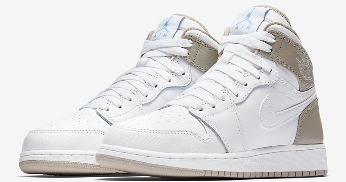 Air Jordan 1 Mid GS “Linen” House of Heat°