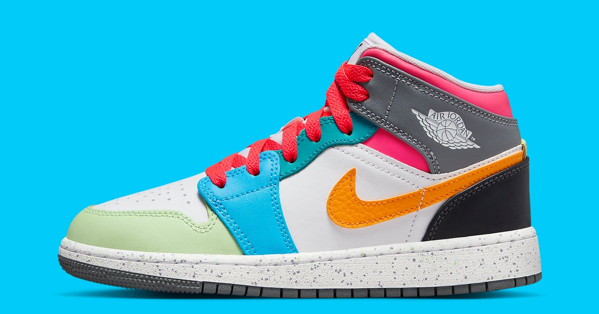 multicolor jordan 1 mens