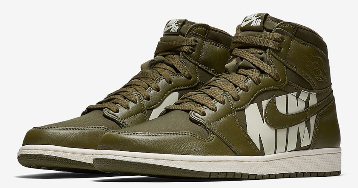 jordan 1 olive canvas