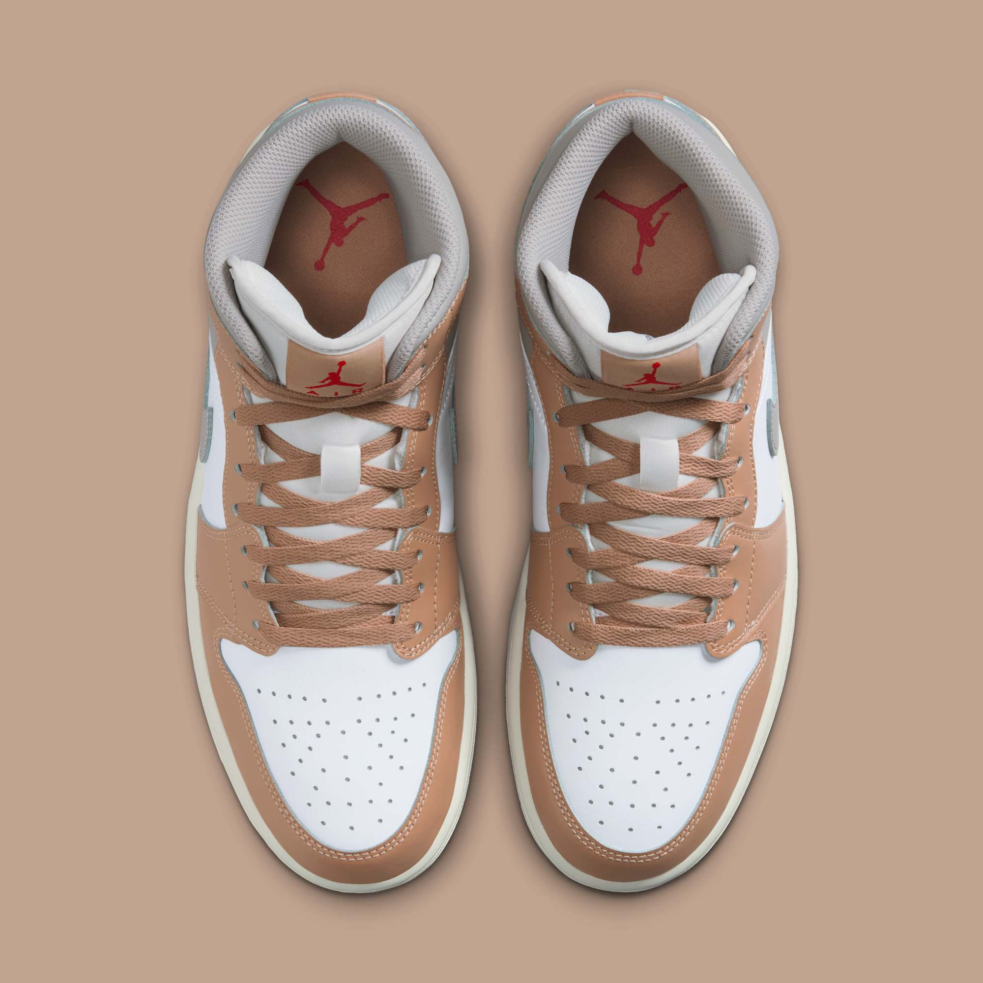 【NIKE】◆Air Jordan 1 Mid Hemp◆DQ8426-200◆ Jordan Men's Air Jordan 1 Mid 