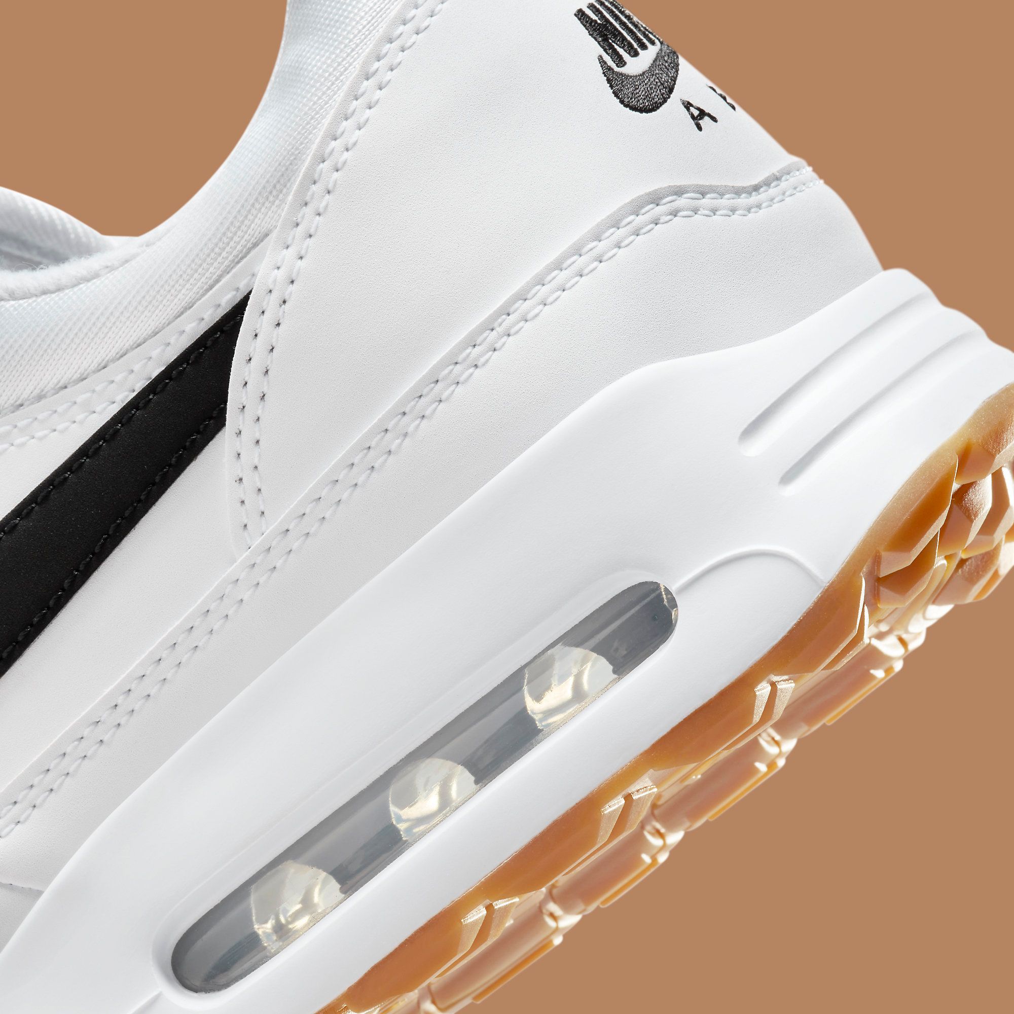 nike air max 1 g white gum white swoosh