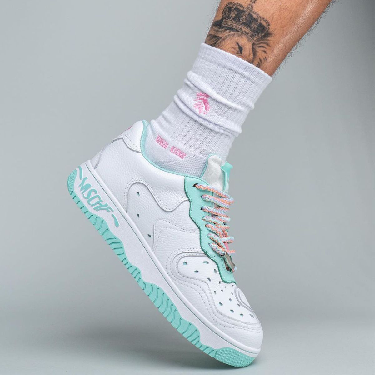 On-Foot Looks // MSCHF Super Normal 2 “White Mint” | House of Heat°