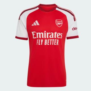 Arsenal 26/27 Home Replica Short-Sleeve Jersey (SKU: JZ3168). Photo via adidas.