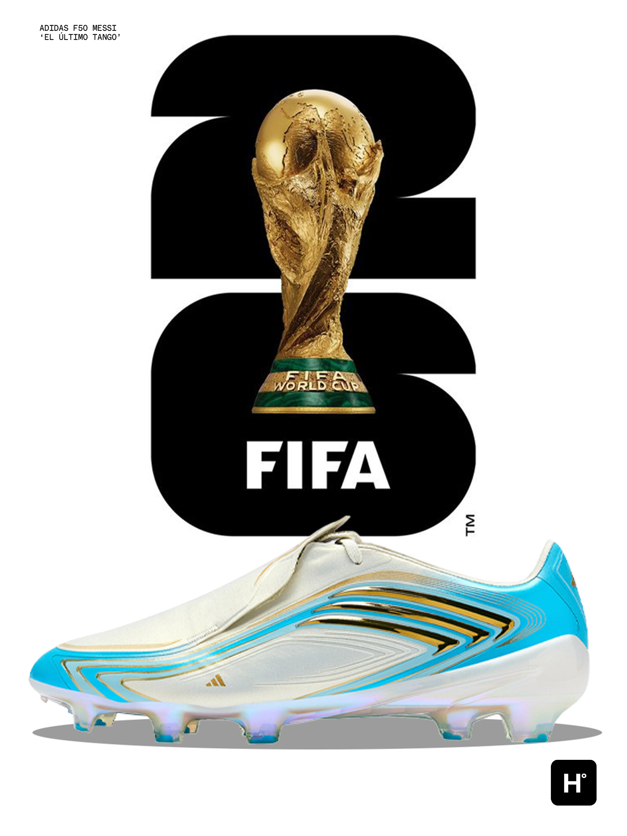 adidas F50 Messi "El Último Tango" 2026 World Cup™ Football Boots.