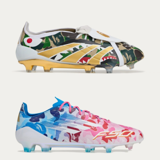 Official Look at BAPE x adidas Predator and F50 Boots