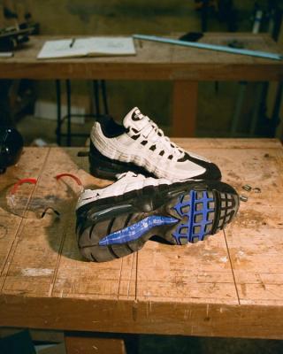 Campaign visual from Paris' "City Pack" Air Max 95. Photo via Nike.