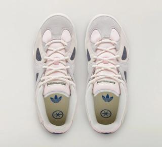 Bad Bunny x adidas BadBo 1.1 "White/Grey/Pink" (SKU: LC5466). Photo via adidas.
