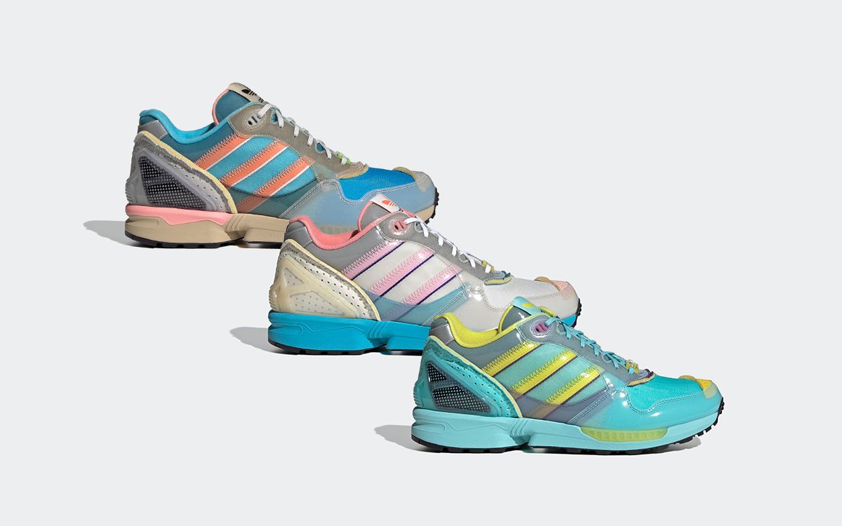 The adidas ZX 6000 Delivers Three More “Inside Out” Iterations 