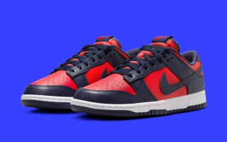 The Nike Dunk Low Appears in New University Red and Obsidian Hues