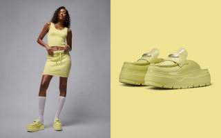 "Luminous Green" Women's Air Jordan Mule Available Now