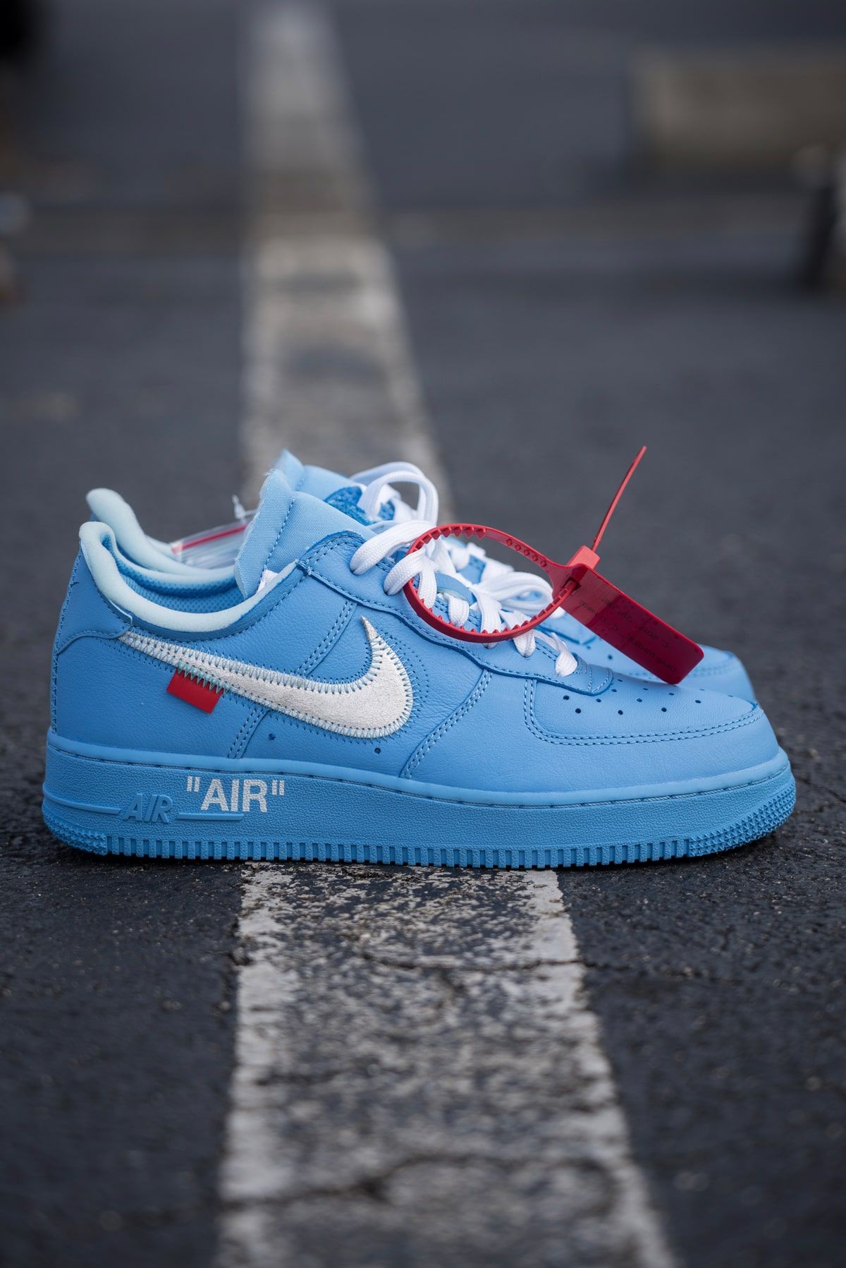 Off white af1 shop blue release date