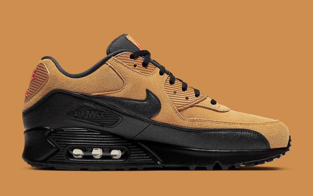 Nike air max 90 best sale wheat black