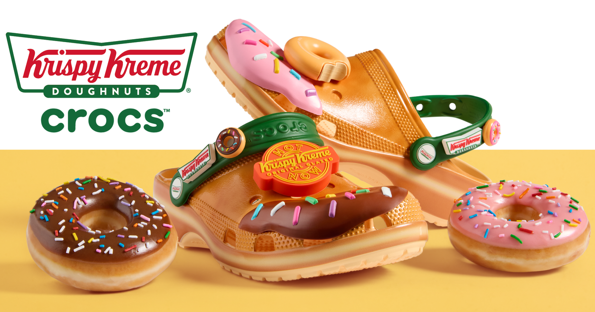 Krispy Kreme Presents the Hottest Crocs Classic Clog Collab
