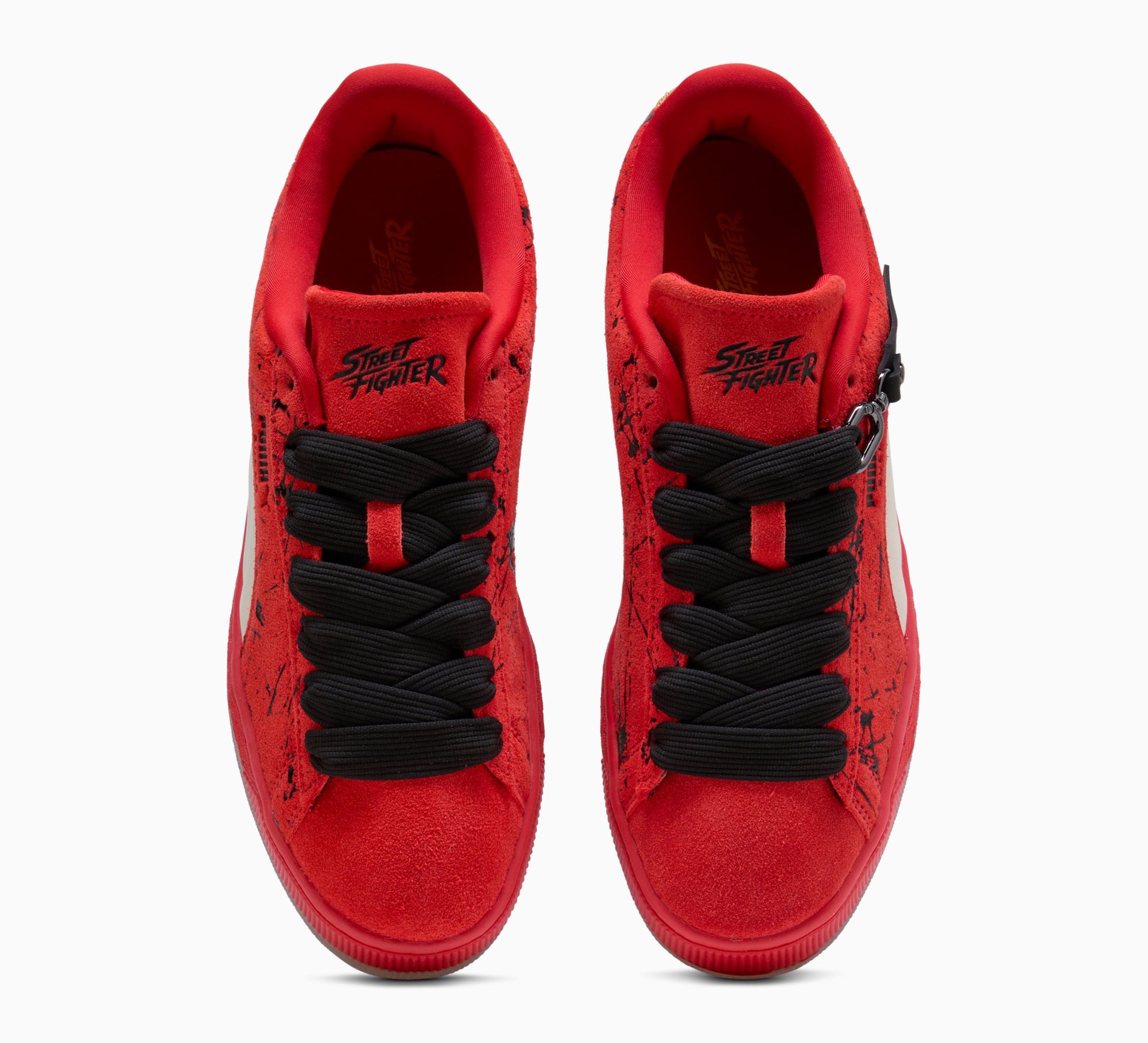 Street Fighter x PUMA Suede "Ken Masters" (SKU: 410646-01). Photo via PUMA.