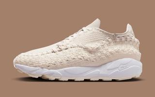 The gray nike Air Footscape Woven Returns in Hemp