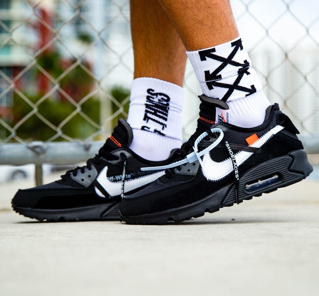 Off white x nike air max 90 outlet white