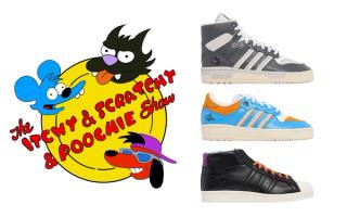 Itchy & Scratchy (& Poochie) Get Their Own Adidas Sneakers