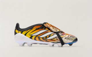 Kids' adidas Y-3 Predator Elite FT FG "Tiger" (SKU: KZ9816). Photo via adidas.