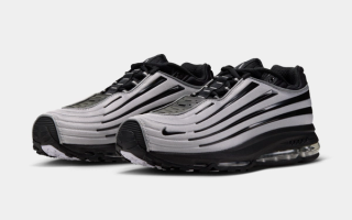 Nike Air Max Ecstasy Plus "Silver/Navy" (SKU: IV7022-001). Photo via Nike.
