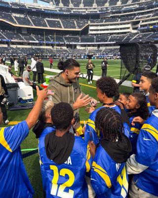 Puka Nacua and Jordan Brand Deliver Unforgettable Day for Harbor City Raiders