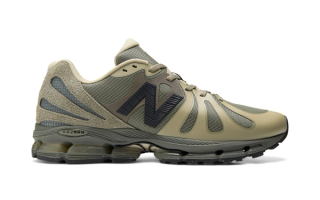 Stone Island x New Balance ABZORB 1890 "Khaki" (SKU: U1890ST). Photo via New Balance.