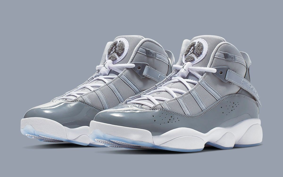 Jordan six cheap rings cool grey