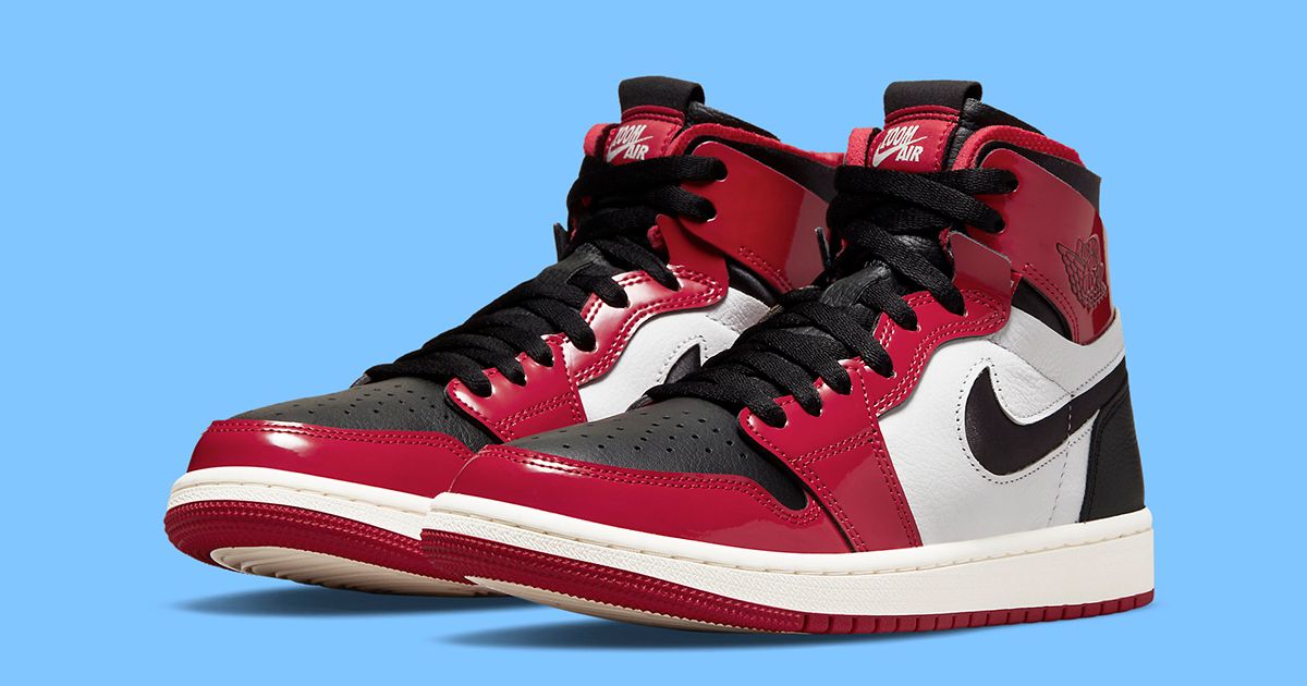 Official Images // Air Jordan 1 Zoom CMFT “Red Patent” | House of Heat°