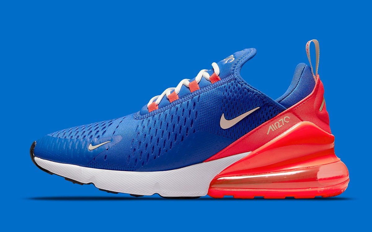 airmax 270 blue and orange