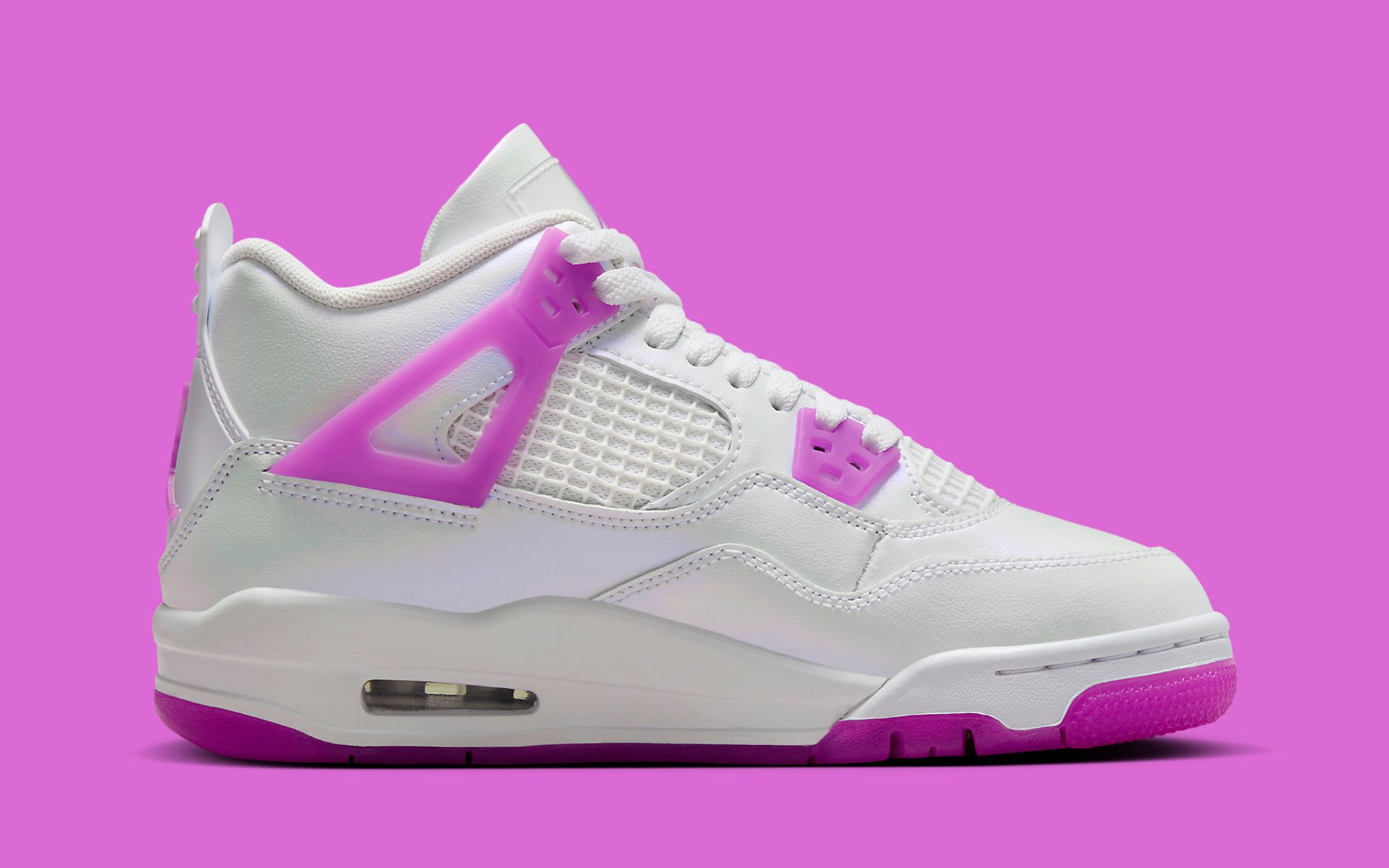 foot locker jordan 4 metallic purple