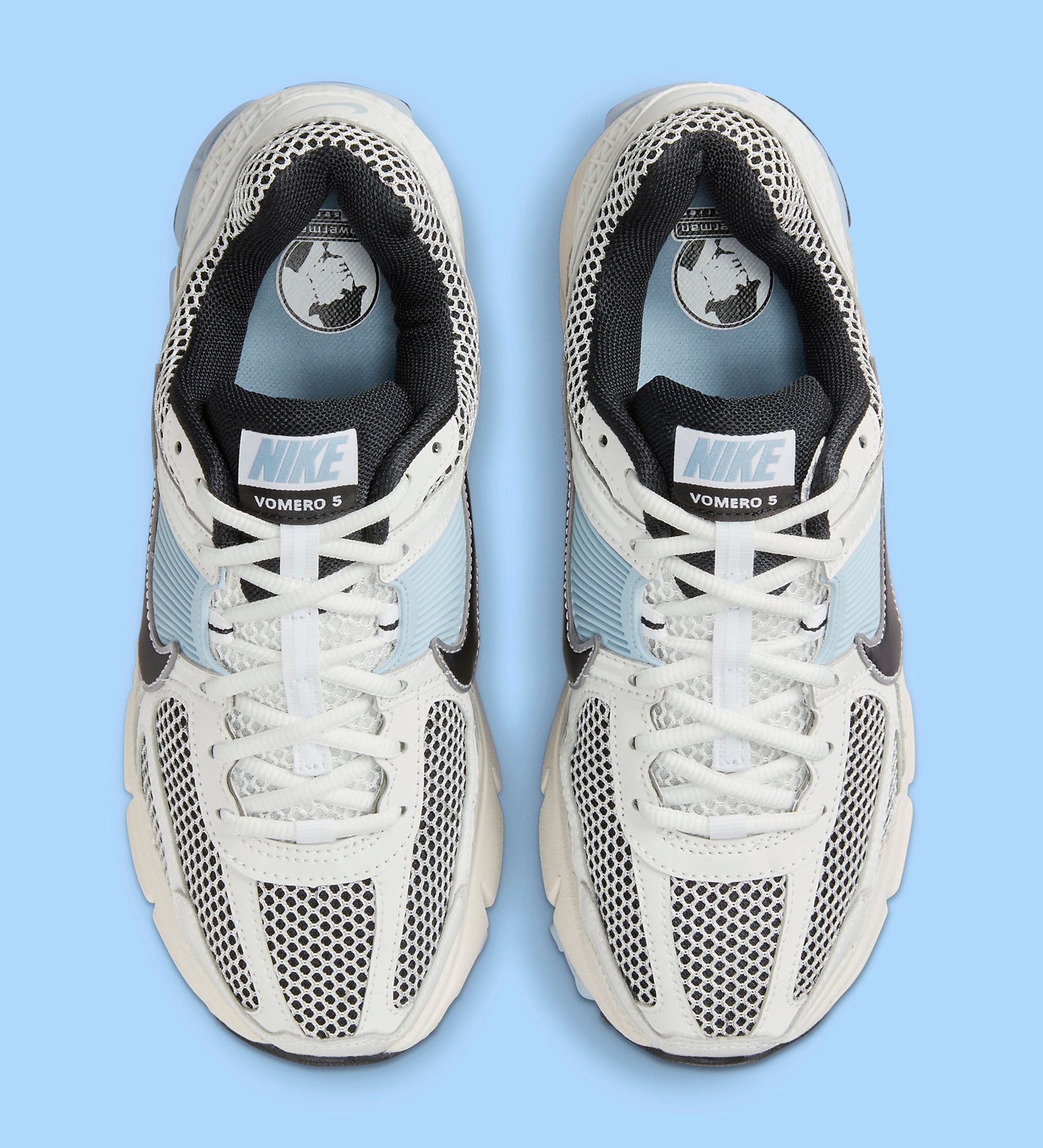 【スーパーSALE特別クーポン発行中】【お取り寄せ商品】NIKE WMNS ZOOM VOMERO 5 PLATINUM TINT AND LIGHT ARMORY BLUE ナイキ ウィメンズ ズーム ボメロ5 プラチナムティント アンド ライトアーモリーブルー FQ7079-001 メンズ レディース 人気 おしゃれ