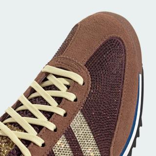 Women's adidas SL 72 Rhinestone "Preloved Brown" (SKU: KJ2425). Photo via adidas.