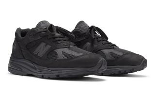 Dover Street Market Applies A 'Triple-Black' Finish to the New Balance 991v2