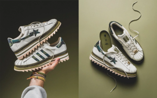 Edison Chen's CLOT x A BATHING APE® (BAPE®︎)"Off White" Adidas Superstar collaboration.