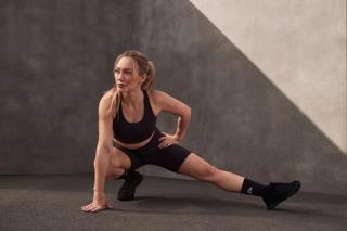 Hilary Duff for Reebok's "Unfiltered & Unstoppable" campaign. Photo via Reebok.
