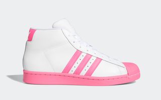 Available Now // adidas Pro Model “Pink Toe”
