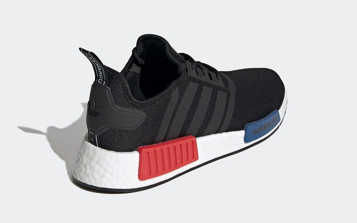 Nmd discount r1 black/red/white/blue