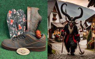 New Looks: Nike SB Dunk Low Pro PRM "Krampus"
