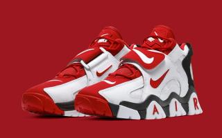 Available Now // Nike Air Barrage Mid “University Red” OG