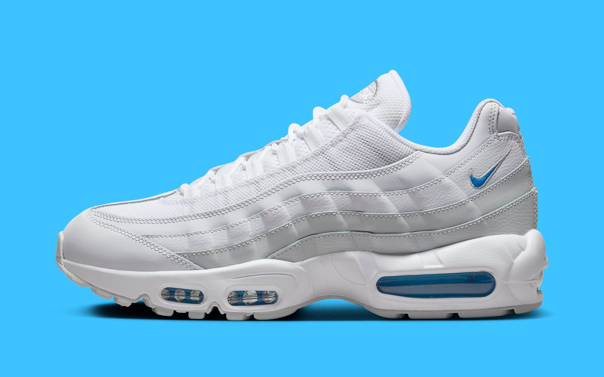 Blue and cheap white 95