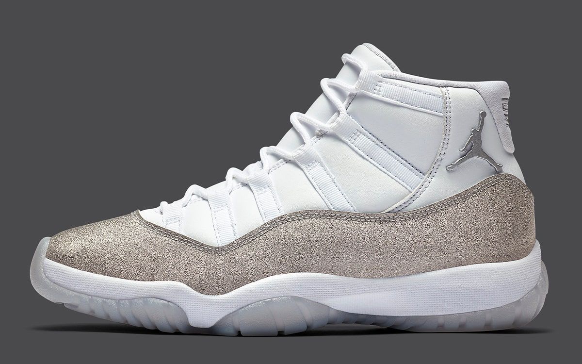 Metallic silver 2024 jordan 11s