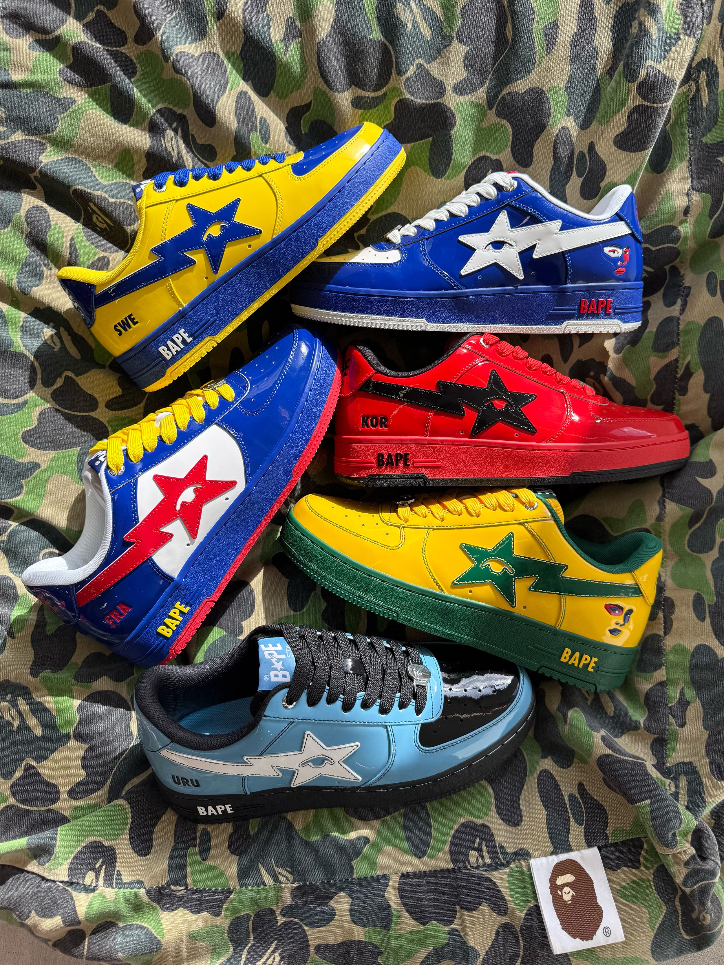 KidSuper & BAPE Present 48 World Cup BAPE STA™ Colorways | House