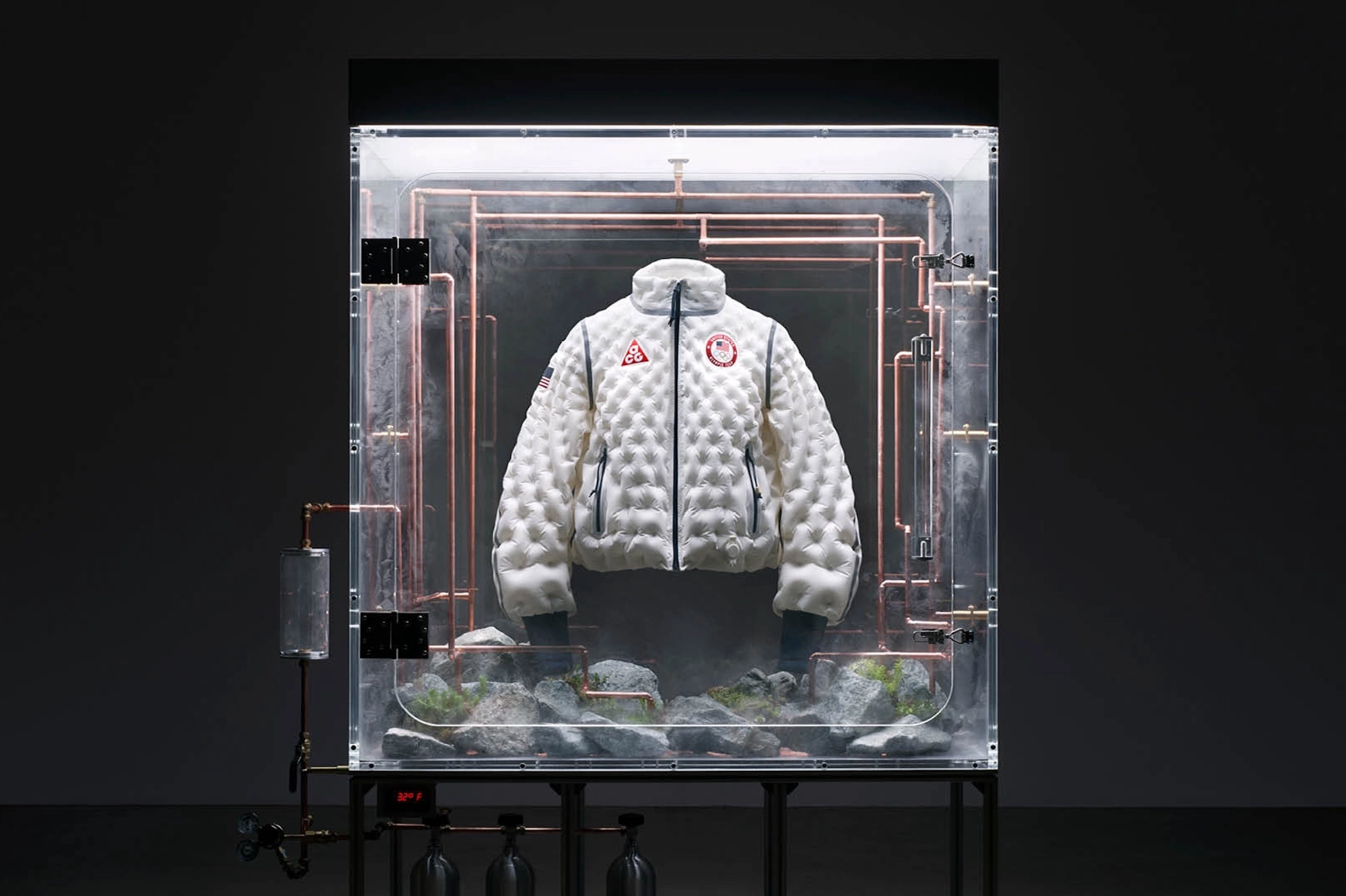 Team USA's Nike Therma-FIT Air Milano Jacket. Photo via Nike.