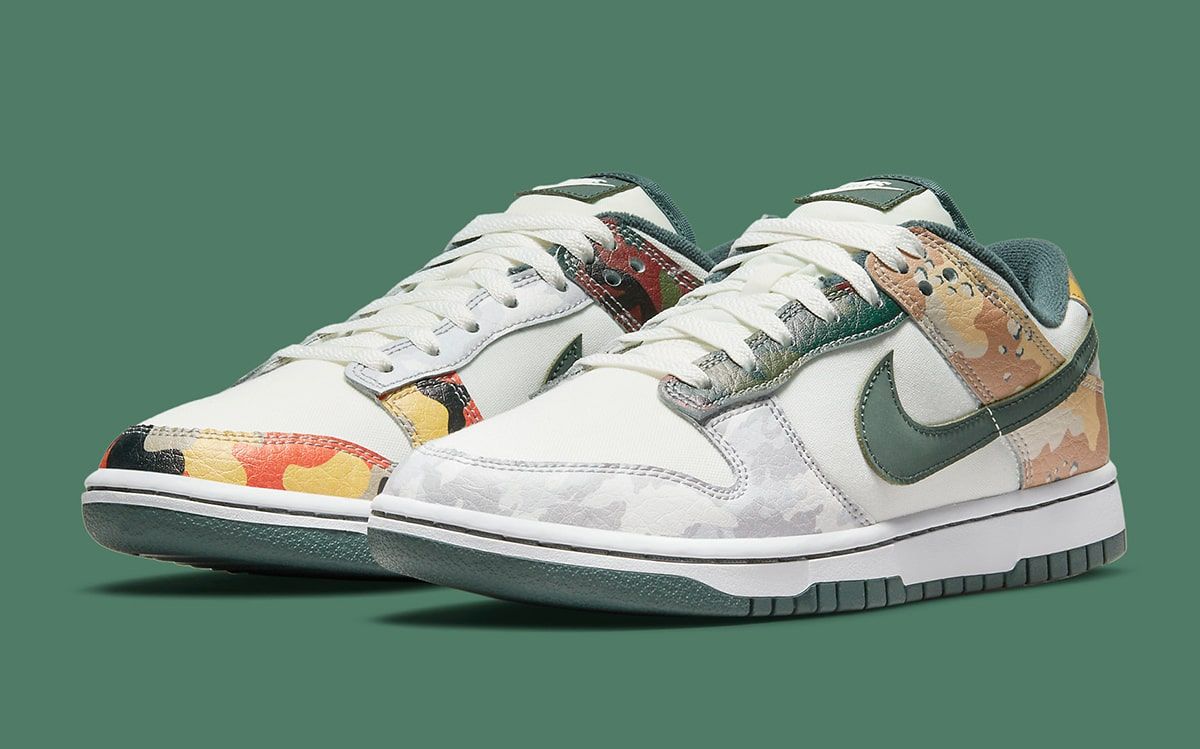 Nike sb low camo best sale