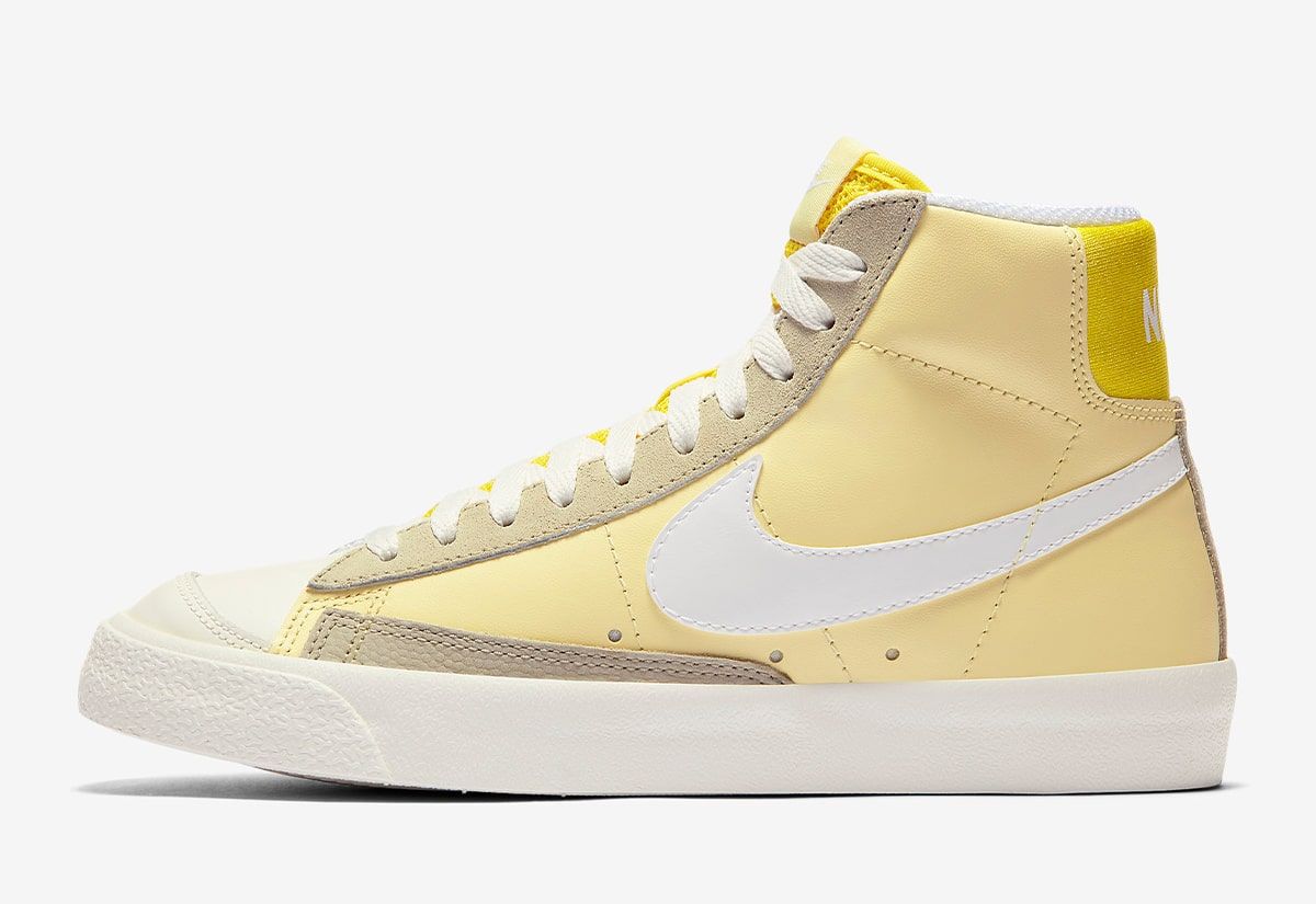 nike blazer mid 77 vintage yellow