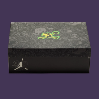 Men's Space Jam x Jordan Trunner O/S "Planet" Shoe Box (SKU: IX6403-200). Photo via Nike.