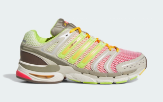 Larry June's orange-clad adidas Adistar Control 5 collaboration.