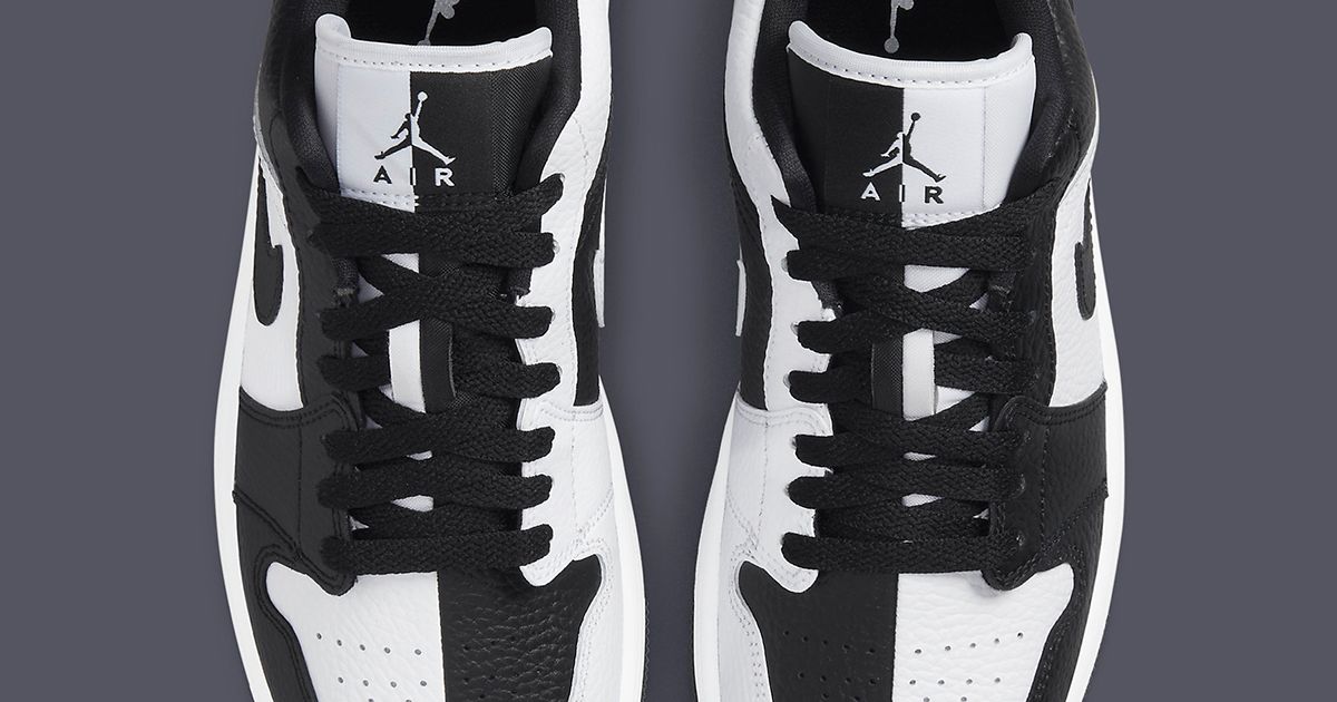 Where to Buy the Air Jordan 1 Low “Split” (Black/White) | House of Heat°